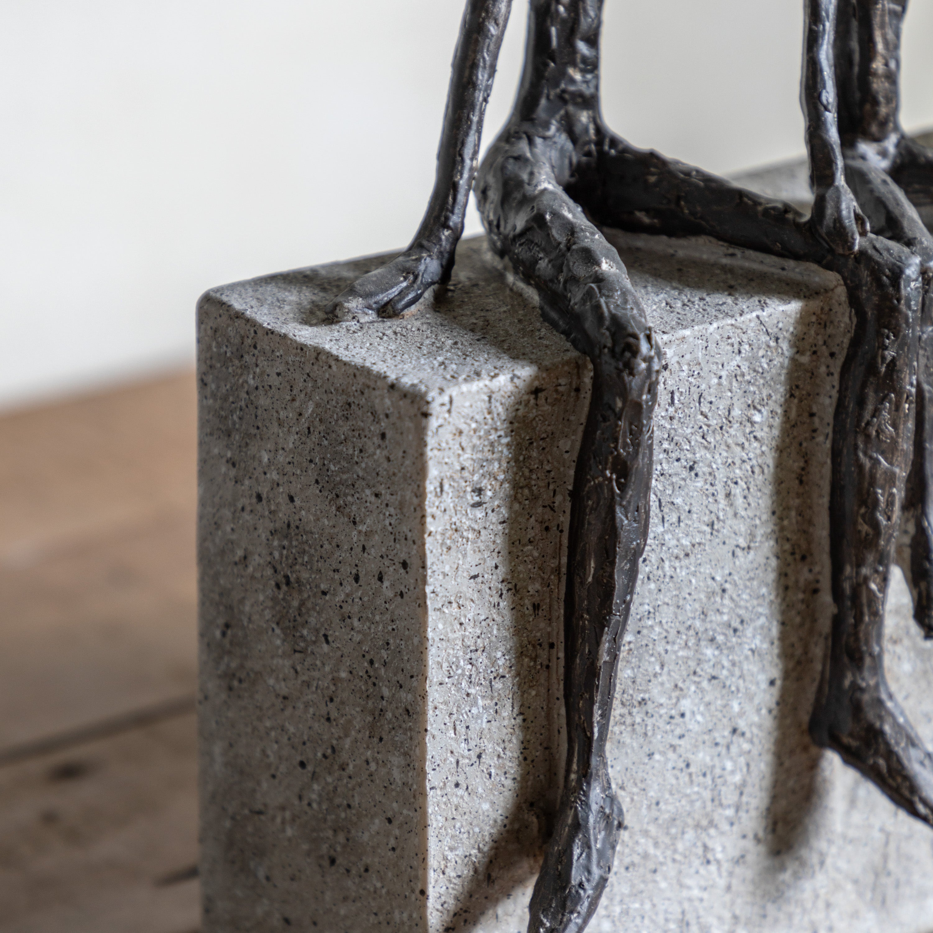 Antique Bronze The Three of Us Sculpture